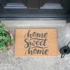 Home Sweet Home Grey Doormat