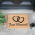 Just Married doormat