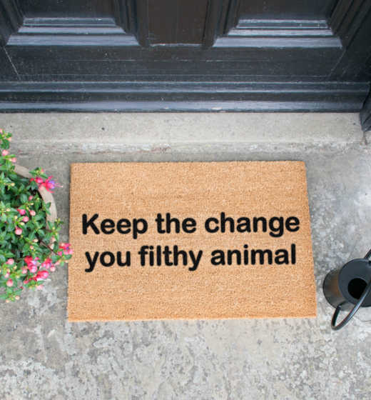 Keep The Change Doormat
