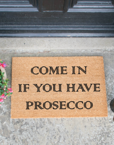 Prosecco Doormat