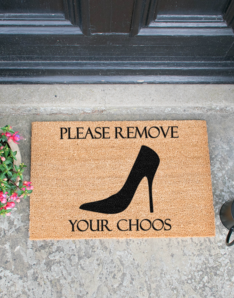 Remove your Choos Doormat