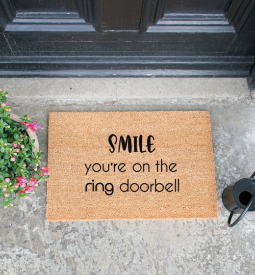 Smile You're On The RING Doorbell