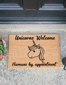 Unicorn doormat