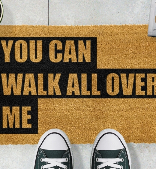 Walk All Over Me Doormat