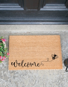 Welcome Bee Doormat 