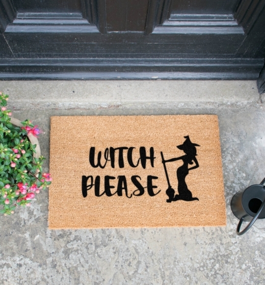 Witch Please Doormat 