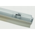 Woodside Bottom of the Door Self Seal Draught Excluder TPE Sweep Aluminium Silver