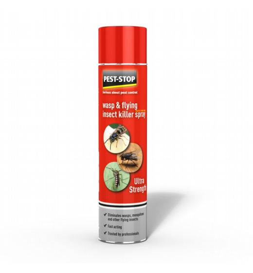 Pest-Stop Wasp & Flying Insect Killer Spray 300ml