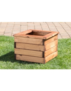 Charles Taylor Small Wooden Planter W41 x D41 x H31cm