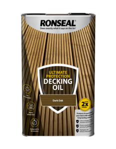 Ronseal Ultimate Protection Decking Oil 5L Dark Oak