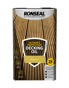Ronseal Ultimate Protection Decking Oil 5L Natural Pine