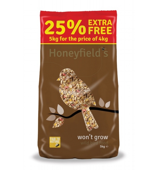 Honeyfield's Won't Grow Wild Bird Food 5kg