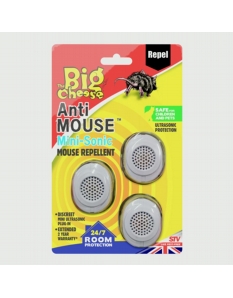 The Big Cheese Anti Mouse Mini Sonic Mouse Repellent 3 Pack