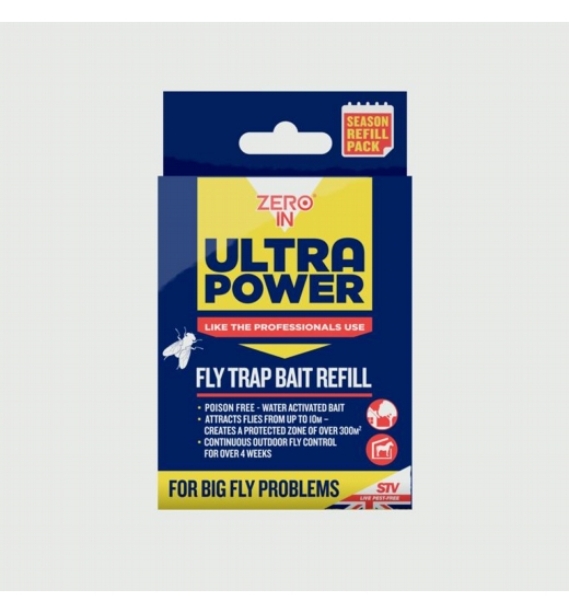 Ultra Power Outdoor Fly Trap Refill Pack 6 x 8g
