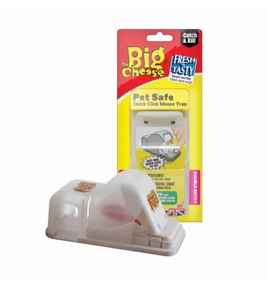 The Big Cheese Pet Safe Quick Click Mouse Trap 