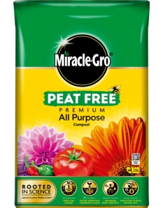 Miracle-Gro All Purpose Peat Free Compost 40L