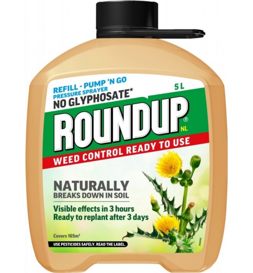 Roundup Natural Weed Control Refill 5L