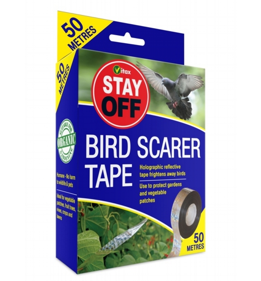Vitax Stay Off Bird Scarer Tape 50m