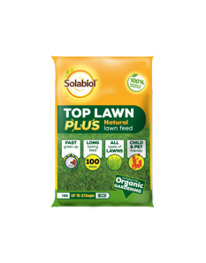 Solabiol Top Lawn Plus Natural Lawn Feed 15kg 375sqm