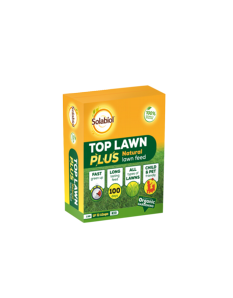 Solabiol Top Lawn Plus Natural Lawn Feed 2.5kg 63sqm