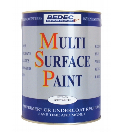 Bedec Multi Surface Paint Anthracite 750ml Soft Satin