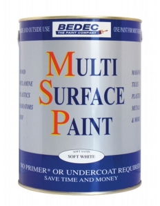 Bedec Multi Surface Paint Anthracite 750ml Soft Gloss