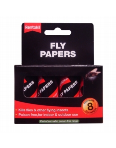 Rentokil Traditional Flypapers 8 Pack