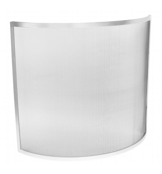 Manor Curved Guard Silver 61 x 66cm