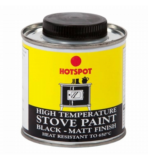 Hotspot Stove Paint Black Matt 200ml