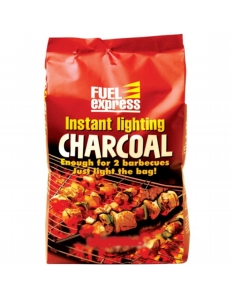 Fuel Express Instant Lighting Lumpwood Charcoal 1kg