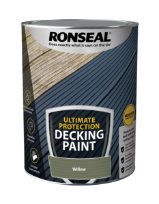 Ronseal Ultimate Protection Decking Paint 5L Willow