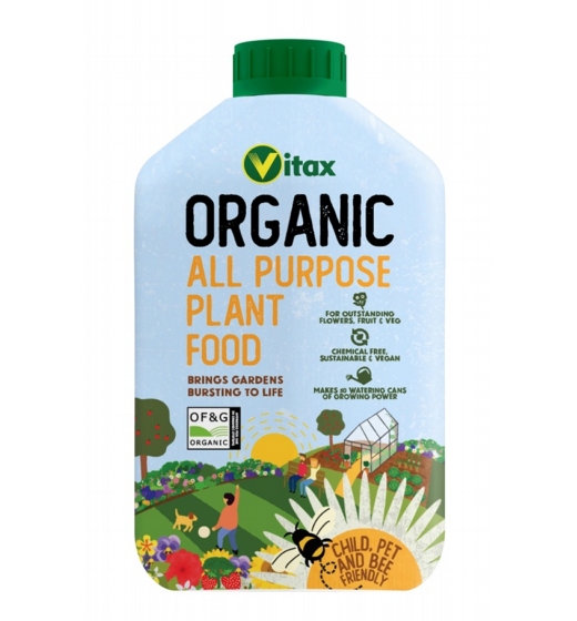 Vitax Organic All Purpose Plant Food 1ltr