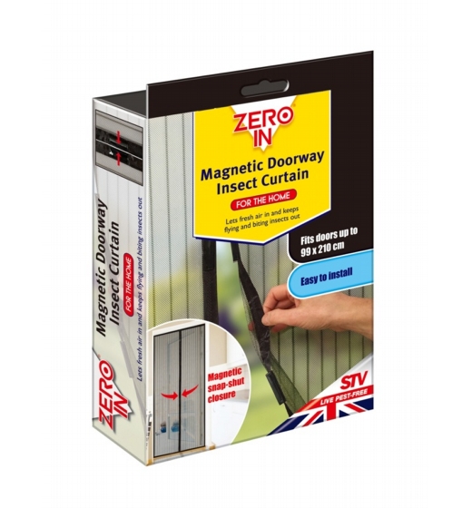 Zero In Doorway Insect Curtain Magnetic