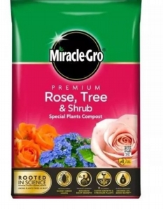 Miracle Gro Rose Tree Shrub Peat Free Compost 40L