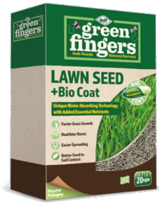 Green Fingers Lawn Seed Bio Coat 500g