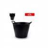 Plasticforte Eco Tub 42L Black