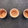 Terracotta Plant Pots x 3