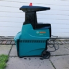 Used Bosch Quiet Garden Shredder AXT 25 D 2500 W mm