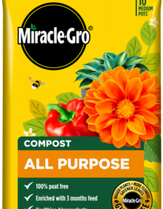 Miracle-Gro All Purpose Peat Free Compost 50L