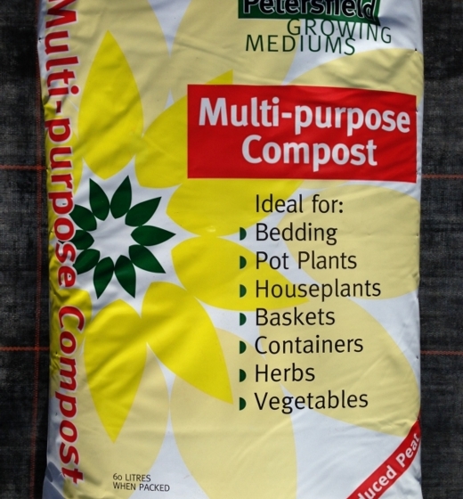 Petersfield Multi Purpose Reduced Peat Compost 60L
